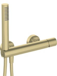Deante Bateria prysznicowa Silia Hexa złoty BHS_R41M