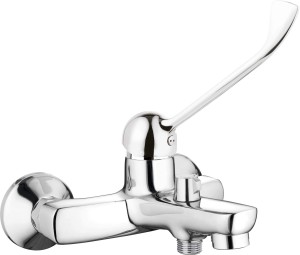 Deante Bateria wannowa ścienna z dźwignią Clinic Boro chrom  BMO_010C