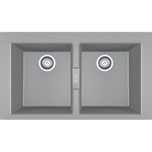 Zlewozmywak Franke Tectonite Sirius S2D 620-35-35 Kamienny Szary 143.0618.701