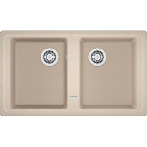 Zlewozmywak wbudowywany Fragranit+ Basis BFG 620-34-34 Beżowy 114.0676.266