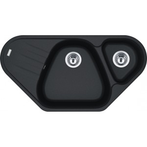 Zlewozmywak wbudowywany Fragranit+ Antea AZG 661-E Onyx 114.0676.226