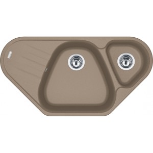 Zlewozmywak wbudowywany Fragranit+ Antea AZG 661-E Cappuccino 114.0676.227