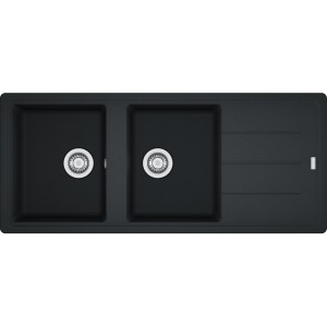 Zlewozmywak wbudowywany Fragranit+ Basis BFG 621-116 Onyx 114.0676.263