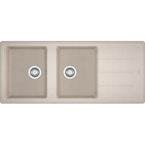 Zlewozmywak wbudowywany Fragranit+ Basis BFG 621-116 Orzechowy 114.0676.259