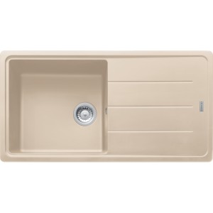 Zlewozmywak wbudowywany Fragranit+ Basis BFG 611-97 Beżowy 114.0676.285