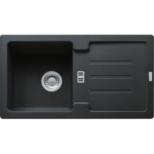 Zlewozmywak wbudowywany Fragranit+ Strada SAG 614-78 Onyx 114.0676.326