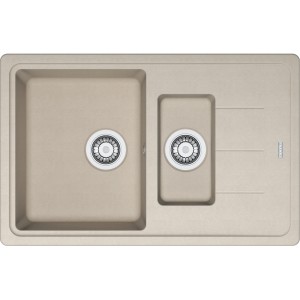 Zlewozmywak wbudowywany Fragranit+ Basis BFG 651-78 Orzechowy 114.0676.278