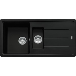 Zlewozmywak wbudowywany Fragranit+ Basis BFG 651-97 Czarny mat 114.0676.277