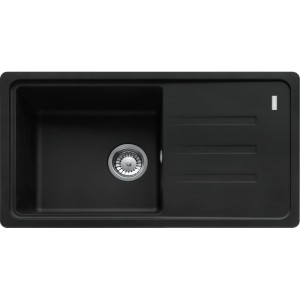 Zlewozmywak wbudowywany Fragranit+ Bliss BSG 611-78 Czarny mat 114.0676.312