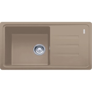 Zlewozmywak wbudowywany Fragranit+ Bliss BSG 611-78 Cappuccino 114.0676.308