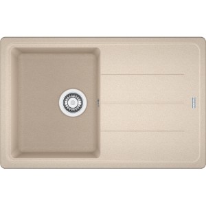 Zlewozmywak wbudowywany Fragranit+ Basis BFG 611-78 Beżowy 114.0676.293