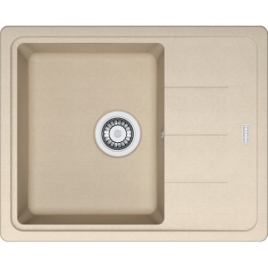 Zlewozmywak wbudowywany Fragranit+ Basis BFG 611-62 Beżowy 114.0676.300