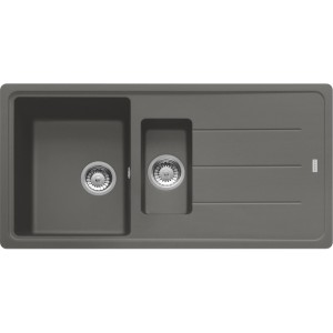 Zlewozmywak Franke Fragranit+ Basis BFG 651-97 Kamienny Szary 114.0676.274