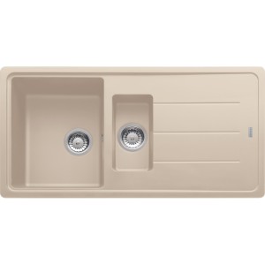 Zlewozmywak wbudowywany Fragranit+ Basis BFG 651-97 Beżowy 114.0676.272