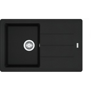 Zlewozmywak wbudowywany Fragranit+ Basis BFG 611-78 Czarny mat 114.0676.298