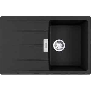 Zlewozmywak wbudowywany Fragranit + Centro CNG 611-78 Onyx 114.0687.321