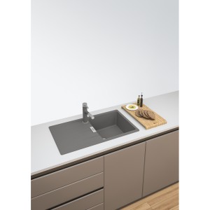 Zlewozmywak Franke Fragranit Centro CNG 611-86 Kamienny Szary 114.0687.329