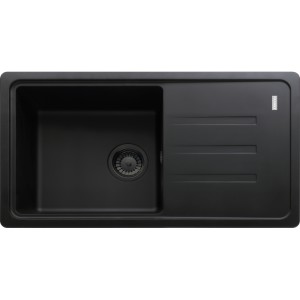 Zlewozmywak wbudowywany Fragranit+ Bliss BSG 611-78 Czarny mat 114.0693.559