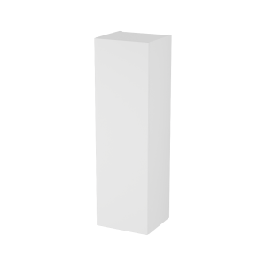 Excellent Blanko szafka wisząca boczna 110 cm, biały połysk