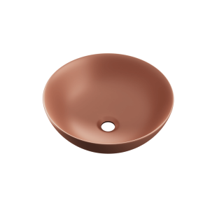 Excellent Luqa umywalka nablatowa 40 cm okrągła, terracotta mat