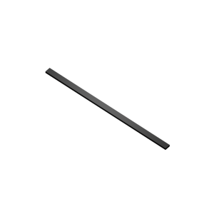 Excellent Ortigo wspornik kabiny 120 cm do docięcia, czarny mat