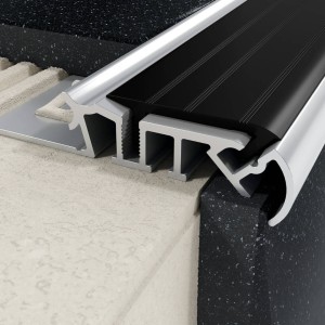 Excellent Profil ZA schodowy 10 mm, długość 300 cm aluminiowy, surowy