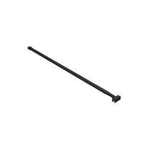 Excellent Vidoq wspornik kabiny walk-in 120 cm do docięcia, czarny mat