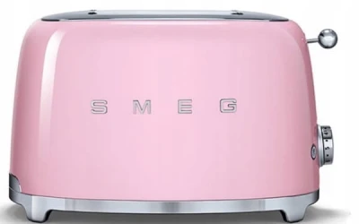 Toster Smeg TSF01PKEU różowy 950 W