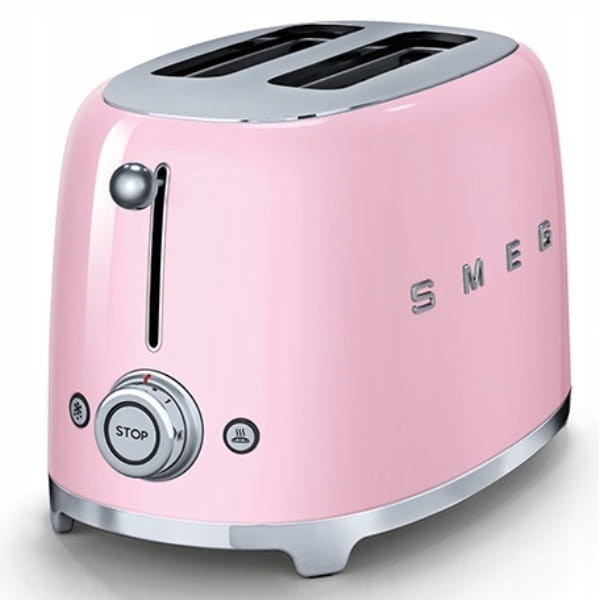 Toster Smeg TSF01PKEU różowy 950 W