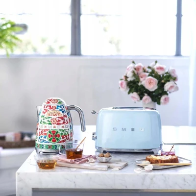 SMEG Toster TSF01PBEU pastelowy błękit