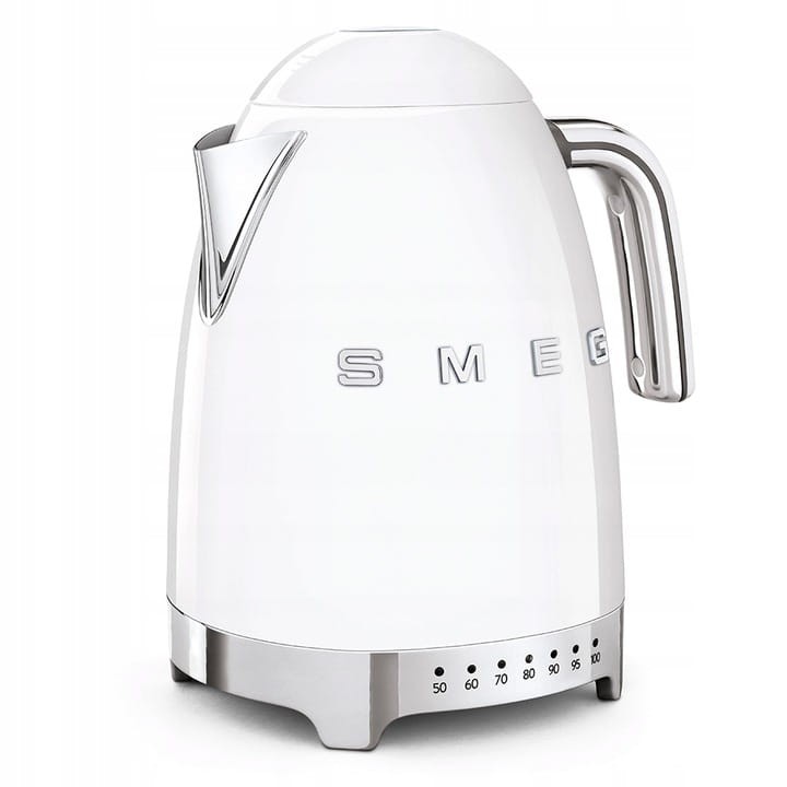 Czajnik Elektryczny  z Regulacją Temperatury Smeg Klf04Wheu Biały Retro 50'