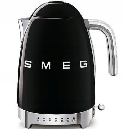 Czajnik Elektryczny Smeg Klf04Bleu 2400 w Czarny