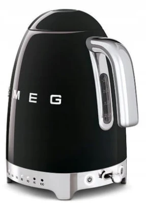 Czajnik Elektryczny Smeg Klf04Bleu 2400 w Czarny