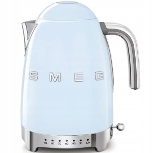 Elektryczny czajnik Smeg z regulacją temperatury KLF04PBEU 2400 W niebieski pastel baby blue Retro