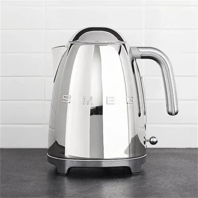 Retro Czajnik  z Regulacją Temperatury Smeg Klf04Sseu Chrom Srebrny