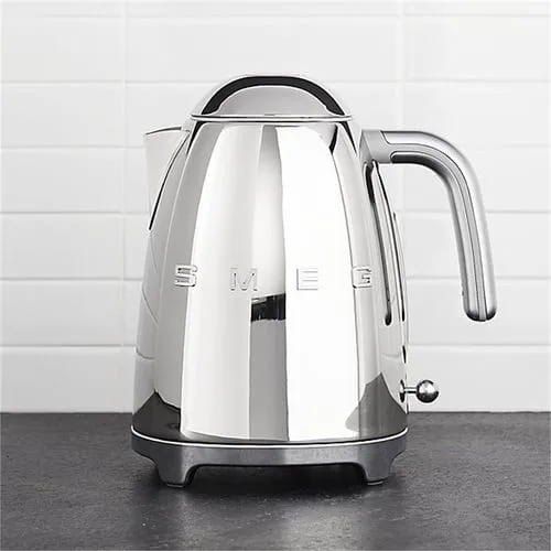 Retro Czajnik  z Regulacją Temperatury Smeg Klf04Sseu Chrom Srebrny