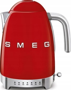 Czajnik elektryczny Smeg z regulacją temperatury KLF04RDEU czerwony