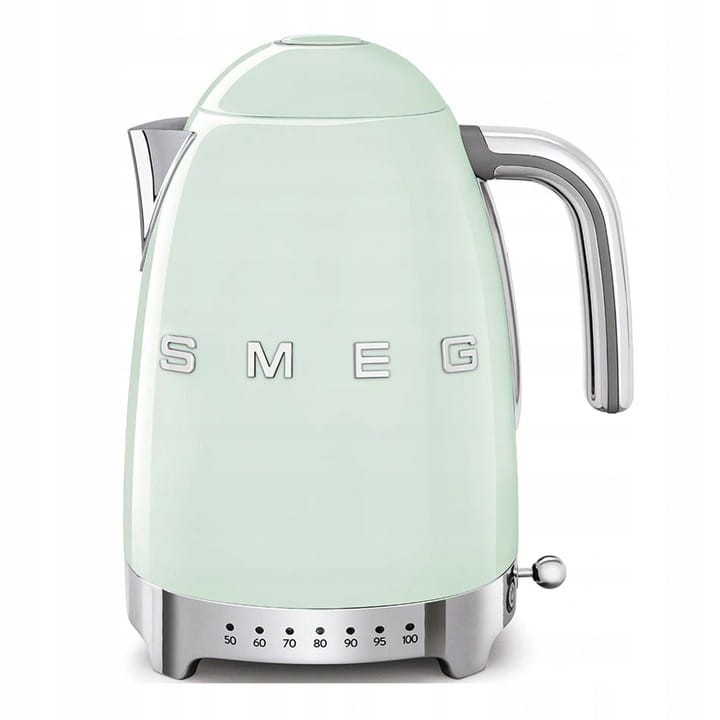 Czajnik Retro Smeg Klf04Pgeu Regulacja Temperatury Zieleń Pastelowa