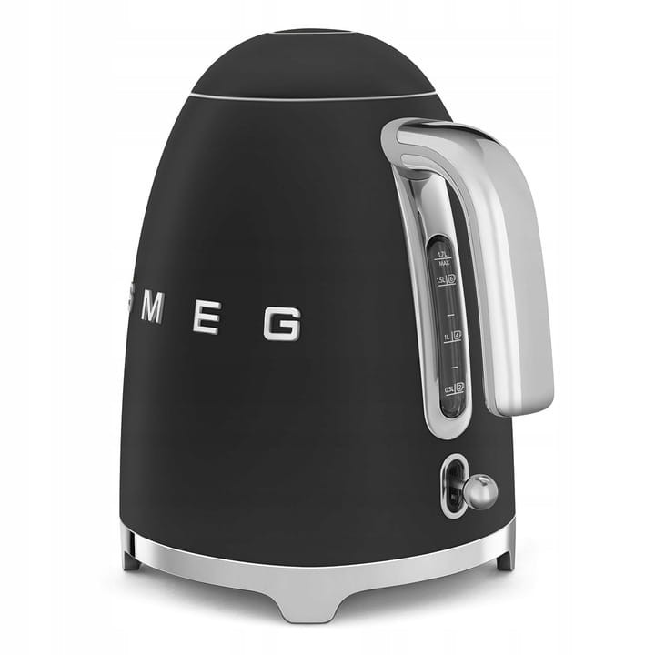 Czajnik Elektryczny Smeg Klf03Blmeu 2400 w Czarny Loft Elegancki na Prezent