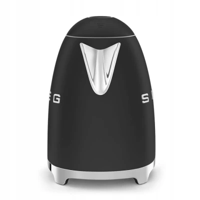Czajnik Elektryczny Smeg Klf03Blmeu 2400 w Czarny Loft Elegancki na Prezent