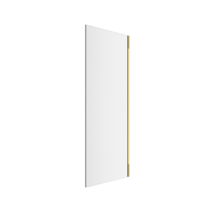 Excellent Rols ścianka prysznicowa boczna 80 cm powłoka Clean Control, złoty połysk
