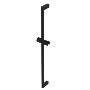 Excellent Drążek prysznicowy z uchwytem na słuchawkę prysznicową, 70 cm, czarny mat