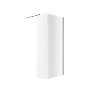 Vidoq ścianka prysznicowa gięta 93x200 cm, powłoka Clean Control, Excellent