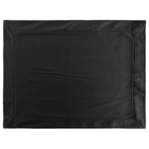 Serwetki welwetowe 30 x 40 cm Czarne 4 szt