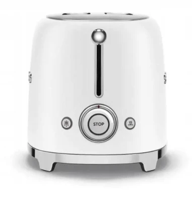 Toster Smeg Sandwich Opiekacz na Tosty Kanapki Biały Retro 950 w Regulacja