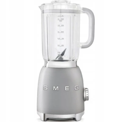 Blender kielichowy Smeg BLF01SVEU srebrny/szary