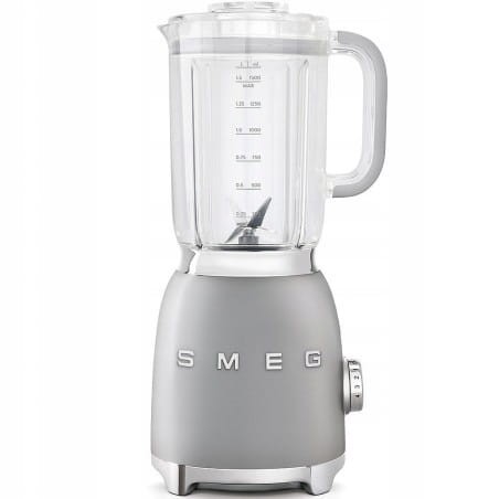 Blender kielichowy Smeg BLF01SVEU srebrny/szary
