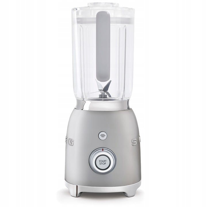 Blender kielichowy Smeg BLF01SVEU srebrny/szary