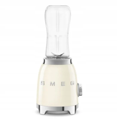 Blender mikser Kielichowy Smeg Beżowy Kremowy