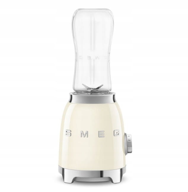 Blender mikser Kielichowy Smeg Beżowy Kremowy